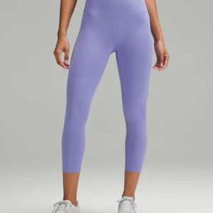 Lululemon Wunder Train HR Crop 23" Size 6